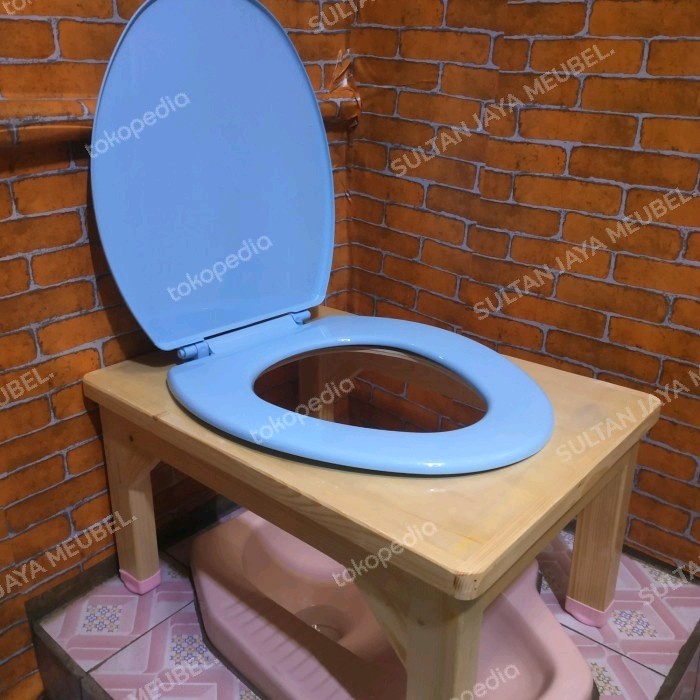 Jual TOILET DUDUK KAYU KLOSET DUDUK KAYU CLOSET DUDUK KAYU PORTABLE CM Shopee Indonesia