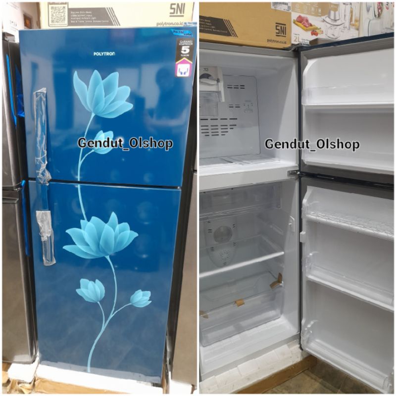 Jual (Khusus Wilayah Kota Palembang) Lemari Es 2 Pintu Polytron/KULKAS