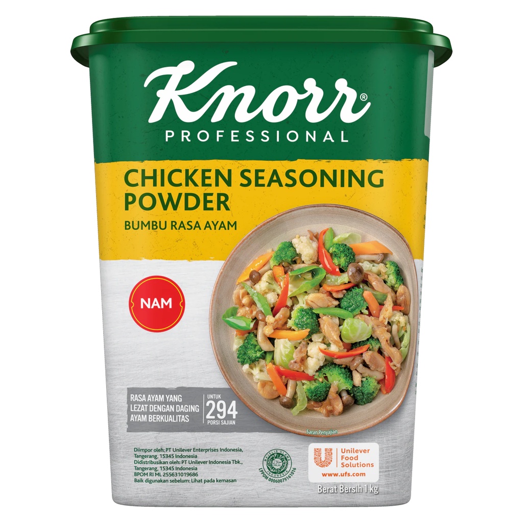 Jual Knorr Chicken Seasoning No Added MSG 1 kg Bumbu Penyedap Rasa Ayam