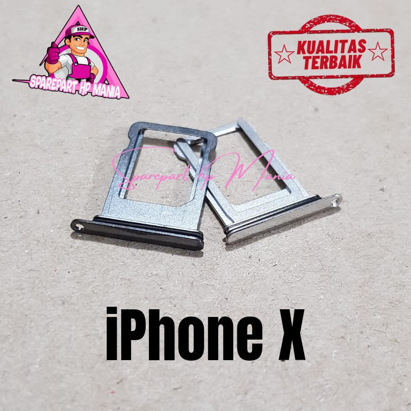 Jual SLOT SIM CARD IPHONE X SIM TRAY SIMLOCK TEMPAT SIMCARD SIMTRAY