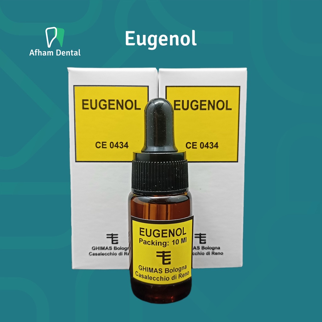 Jual DENTAL EUGENOL / EGENOL / EUGHENOL GHIMAS 10ML Shopee Indonesia