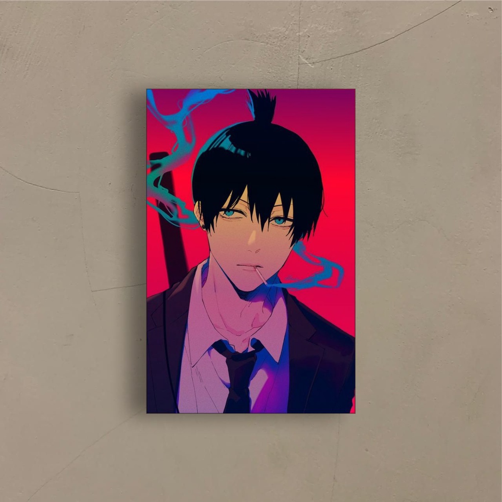 Jual Stiker Anime Hologram Aki Kun Chainsawman Case Hp Dan Laptop 7 5