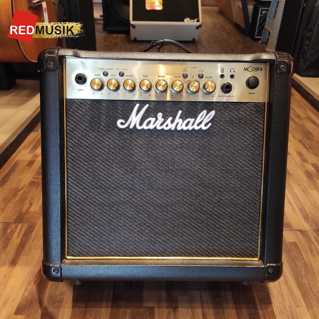Jual Ampli Gitar Marshall MG15GFX Combo Amplifier MG-15GFX MG 15 GFX