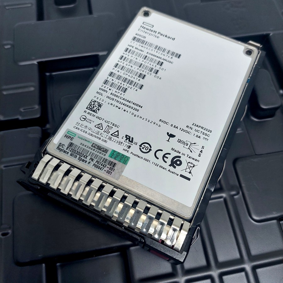 Jual SSD SERVER 400GB 2.5 SAS 12G HP G8 G9 G10 PN P09947-001 | Shopee ...