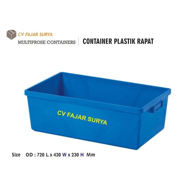 Jual Container industri Rabbit 7055/kontainer Plastik Rapat/Krat ...
