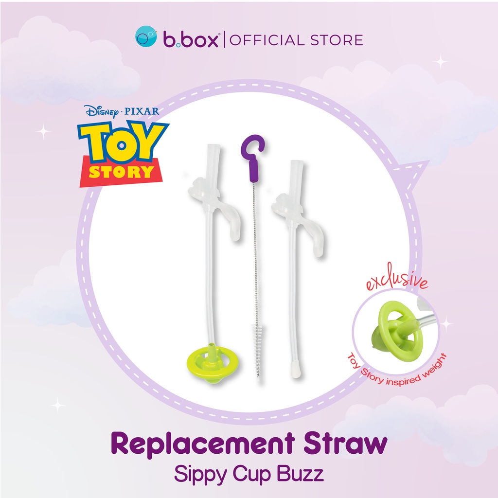 Jual b.box Disney Buzz Replacement Straw Pack | Shopee Indonesia