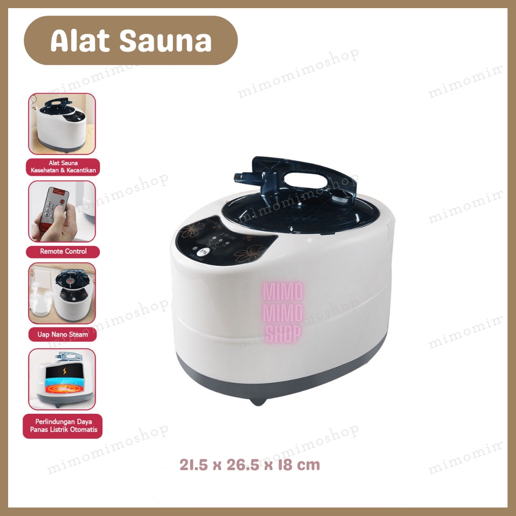 Jual PORTABLE STEAM SAUNA STEAMER HOME BATH SPA SAUNA ALAT STEAMER