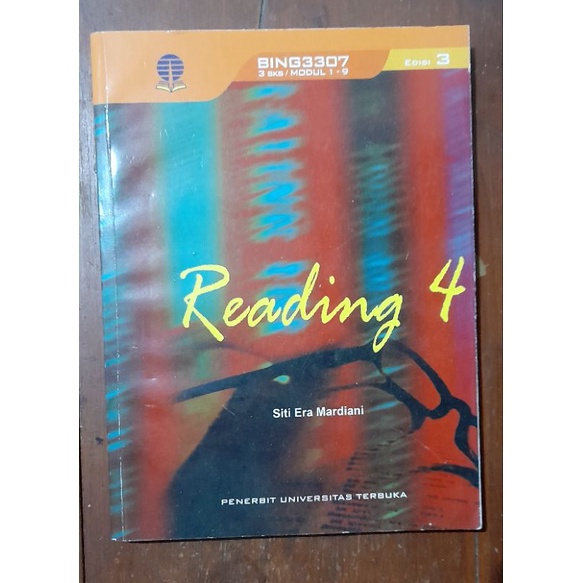 Jual Reading IV / BING 3307 Edisi 3 Ukuran Terbaru B5 | Shopee Indonesia