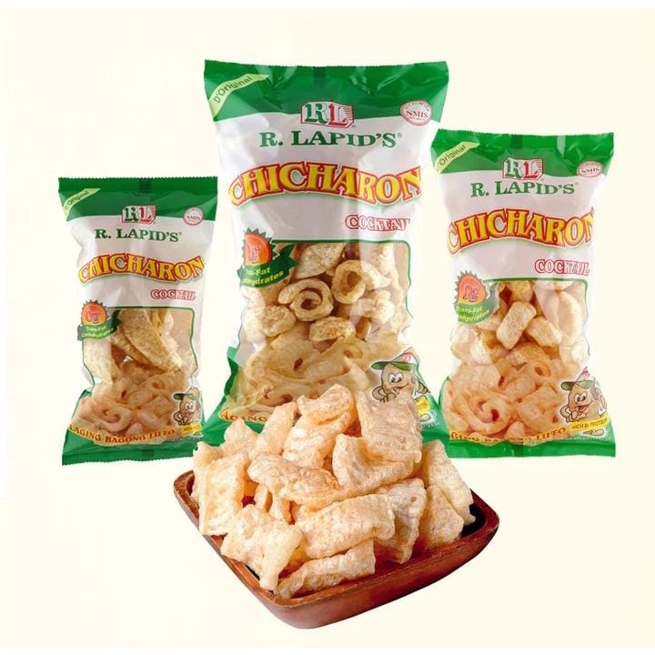 Jual R LAPIDS CHICHARON COCKTAIL 50g/BILOG50-100g/WITH LAMAN100g ...