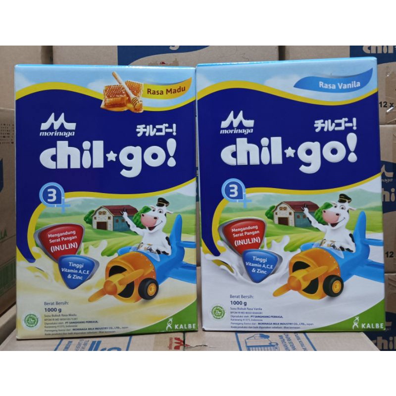 Jual CHIL GO POWDER 3+ MADU/VANILLA 950g | Shopee Indonesia