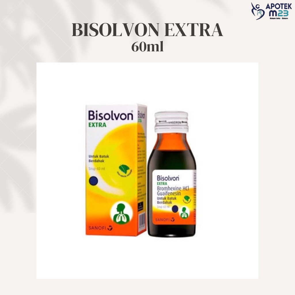 Jual BISOLVON EXTRA SYR 60ML | Shopee Indonesia