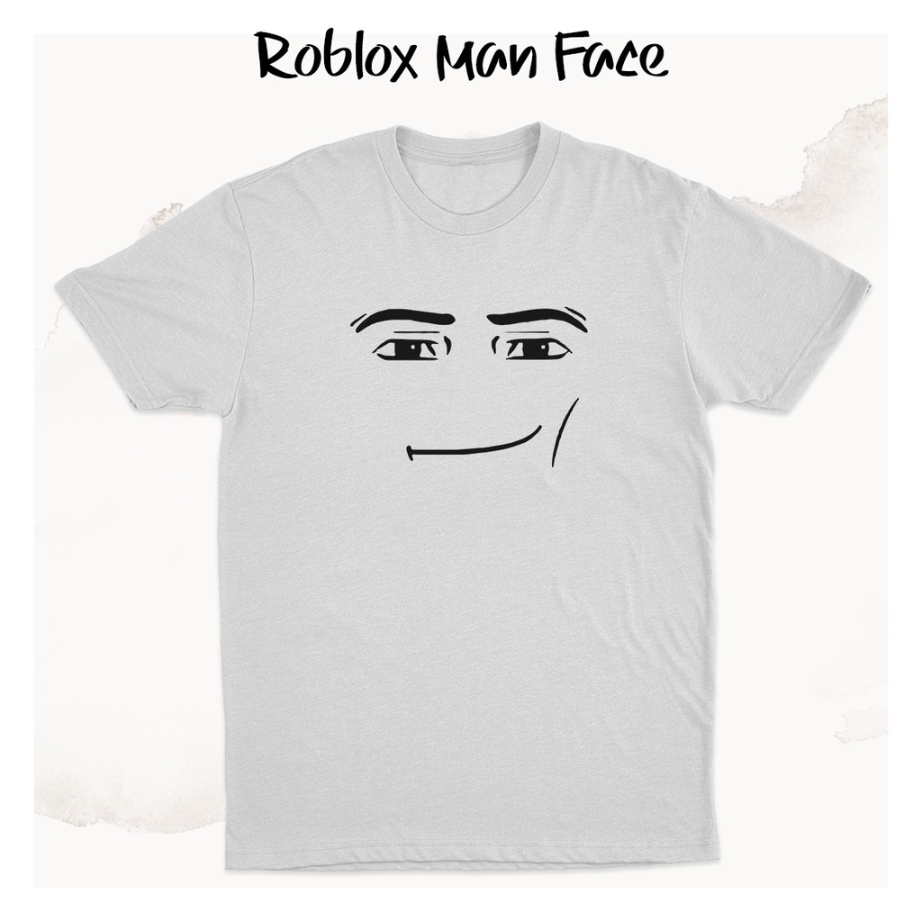 Jual Kaos Game Roblox Man Face K  Shopee Indonesia