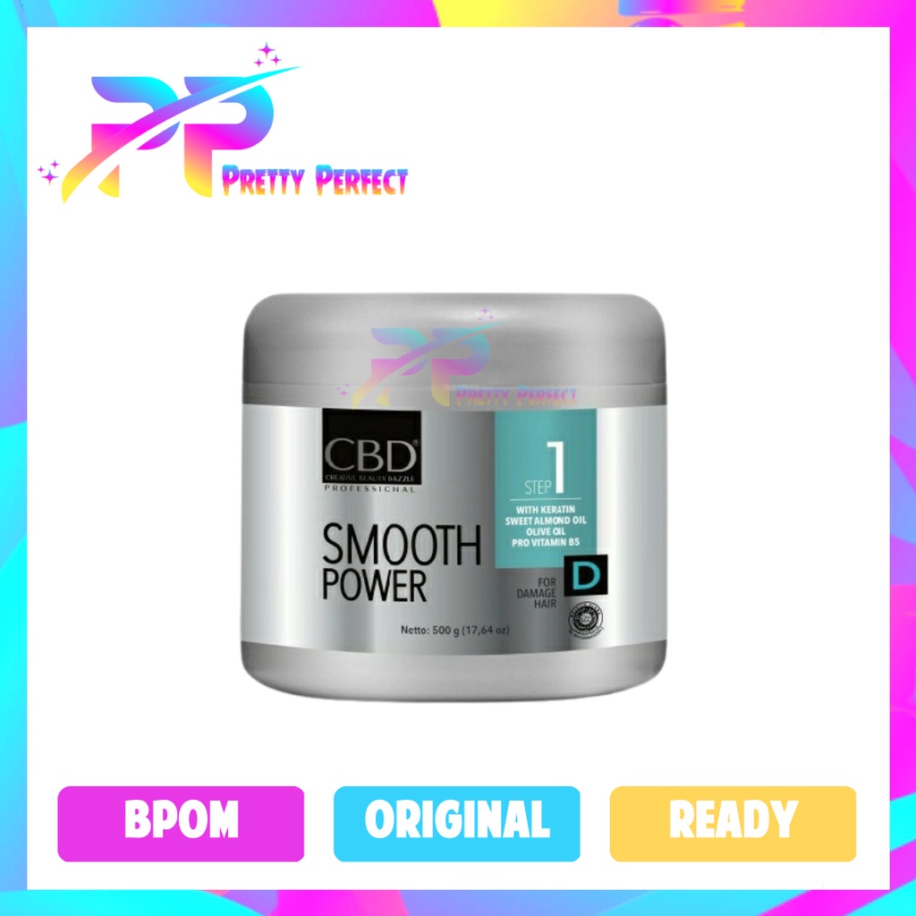 Jual Cbd Professional Smooth Power Step D For Damaged Hair Shopee Indonesia