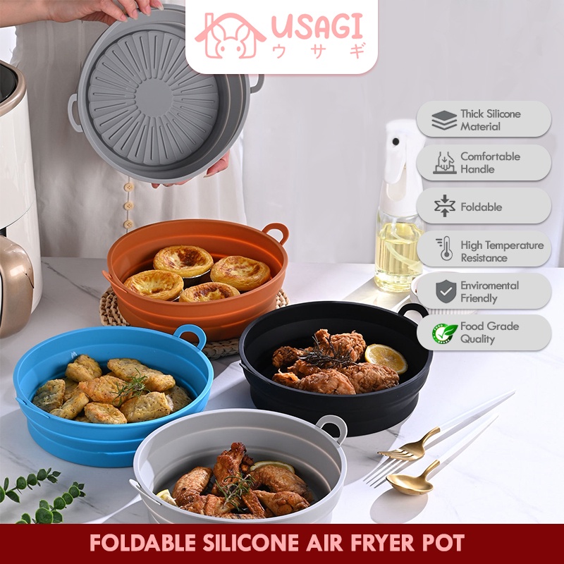 Jual Usagi Official Silicone Air Fryer Pot Loyang Air Fryer Oven