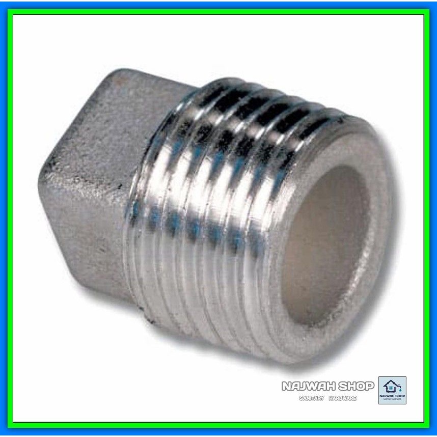 Jual Fitting Dop Plug Drat Luar 1 1/4
