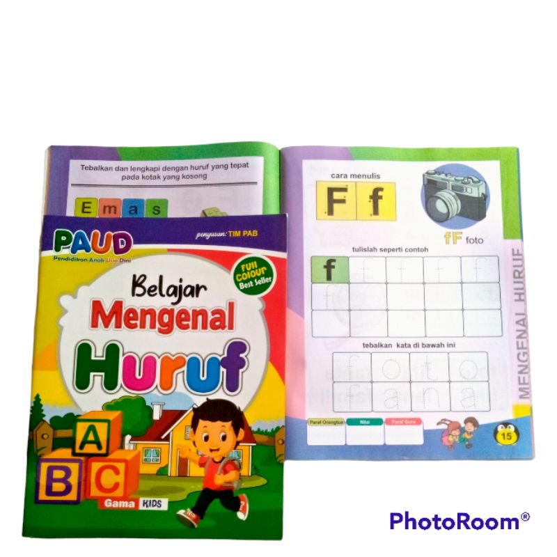 Jual BUKU ANAK BELAJAR MENGENAL HURUF | Shopee Indonesia