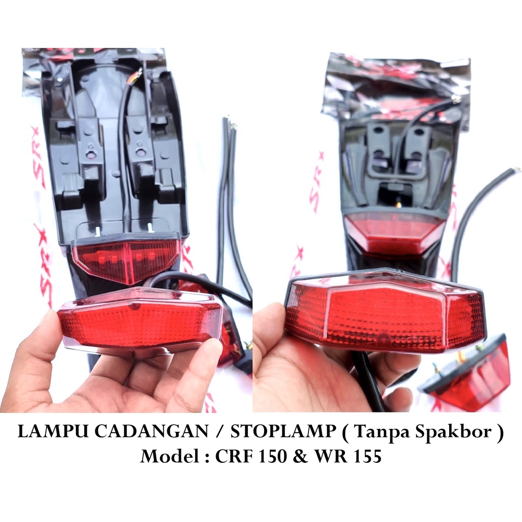 Jual Stoplamp Lampu Stop SRX 3 in 1 CRF 150 WR 155 Universal RX KING ...