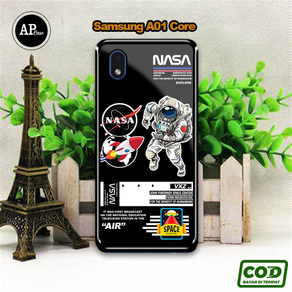 Softcase Samsung A01 Custom Case Case SAMSUNG A01 CORE Hardcase 2D