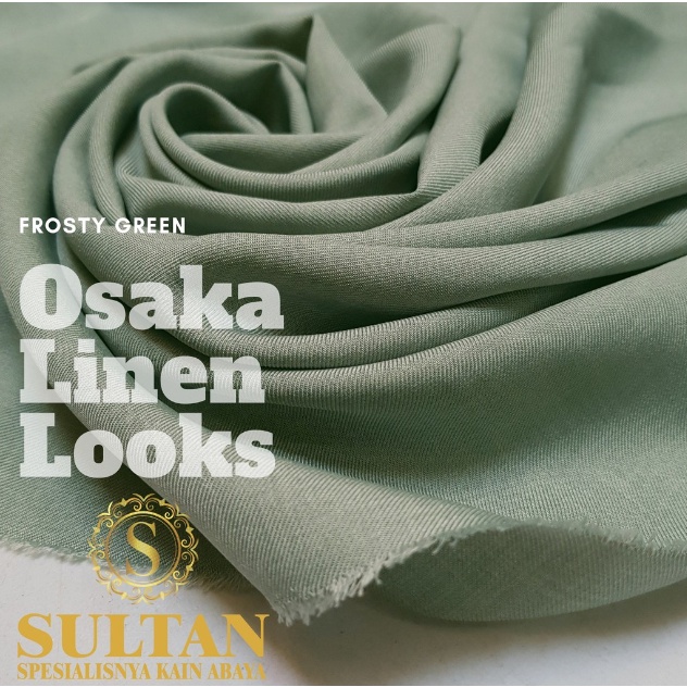 Jual 50CM OSAKA LINEN LOOKS POLOS WARNA LENGKAP KAIN ABAYA SULTAN ...