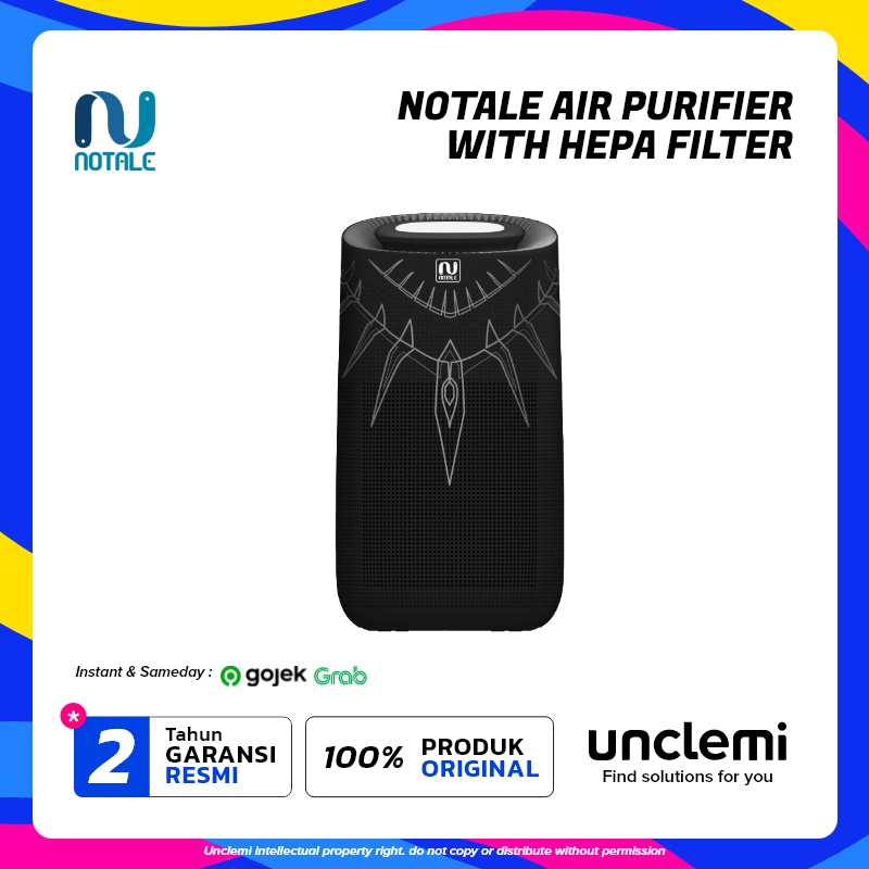 Jual Notale Air Purifier Marvel Limited Edition With Hepa H Uv Sterilizer Shopee Indonesia