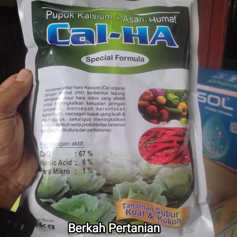 Jual Pupuk CAL HA (Pupuk Calsium + Asam Humat) 1KG | Shopee Indonesia