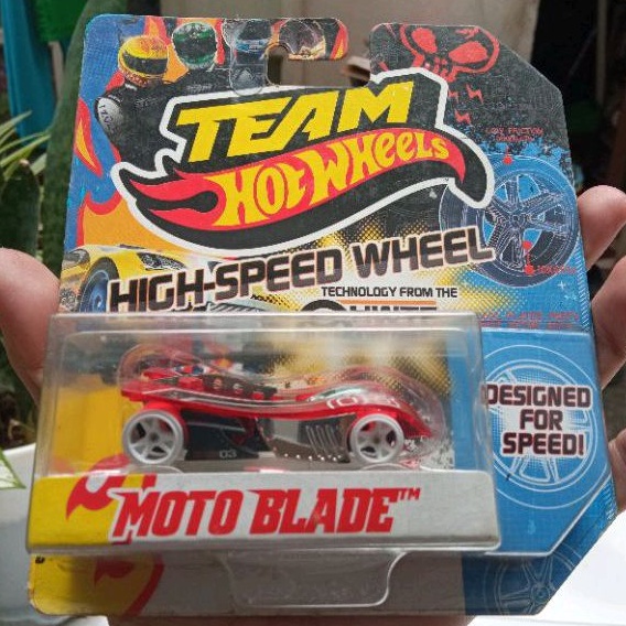 Jual HOT WHEELS HWTF TEAM HOT WHEELS MOTO BLADE BAN PUTIH LANGKA HIGH