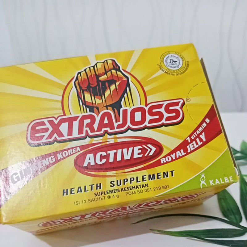 Jual Extra Joss 1 Pak Isi 12 Sachet Shopee Indonesia