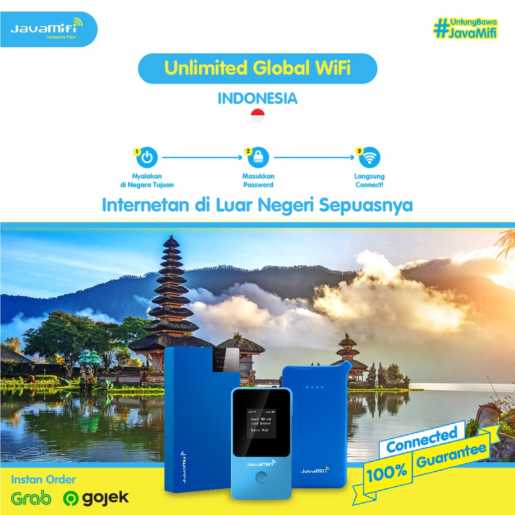 Jual JavaMifi 4G Travel Wifi Indonesia Unlimited Mobile Broadband