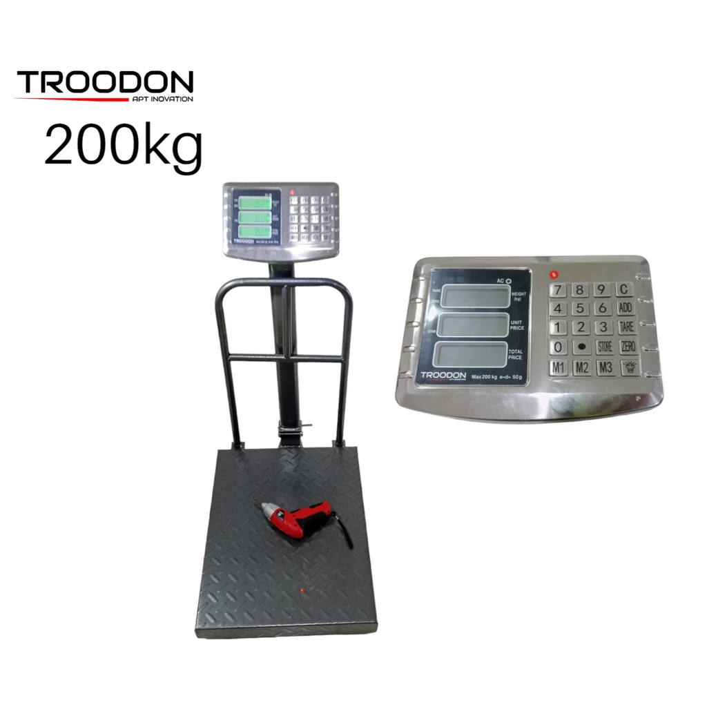 Jual TRONDON 200 kg Timbangan Duduk Digital Timbangan Barang serbaguna ...