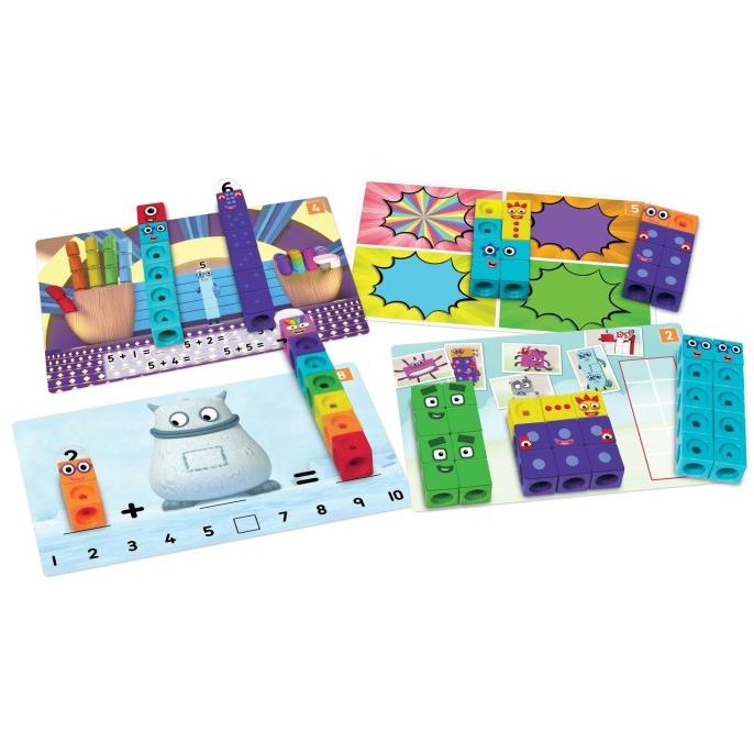 Jual Hand2Mind Numberblocks MathLink Cubes 110 Activity Set | Shopee ...