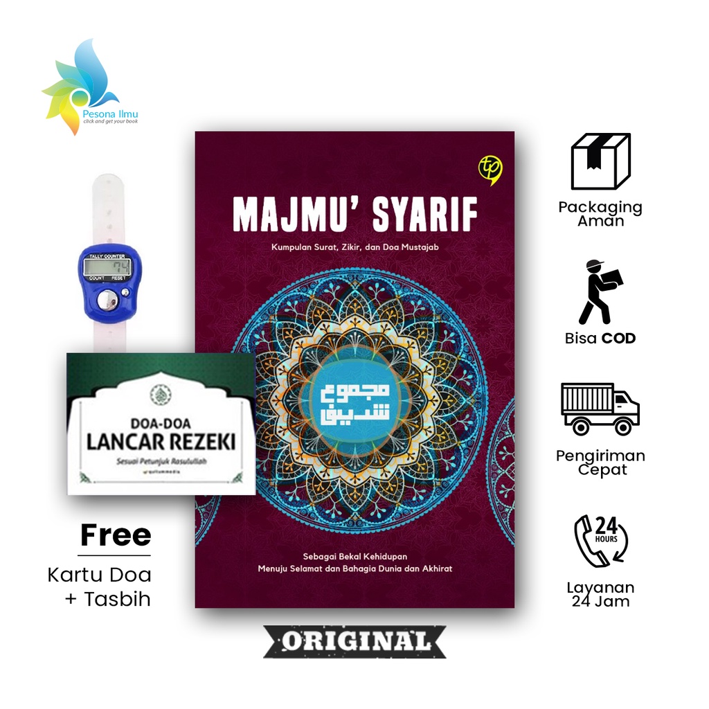 Jual Buku Kitab Majmu Syarif Tangga Pustaka (Merah & Biru) - Kumpulan ...