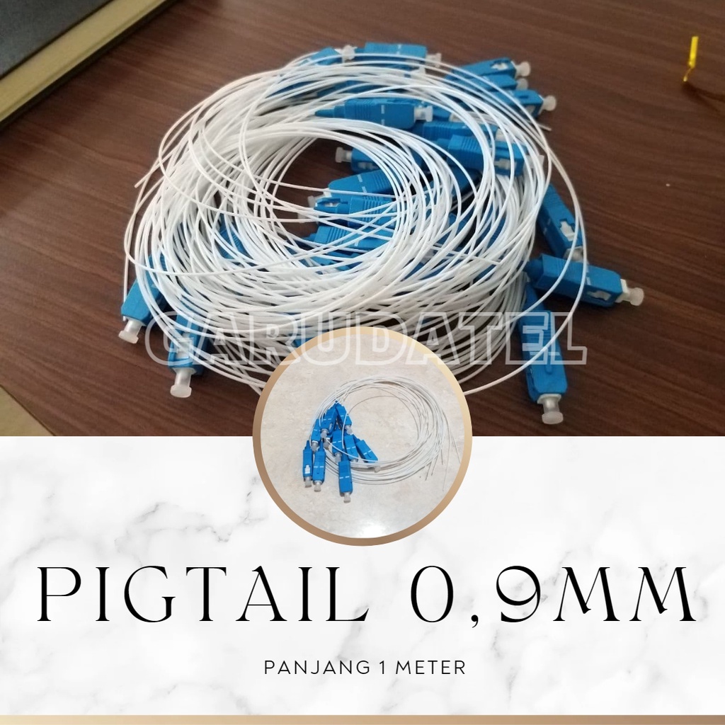 Jual Pigtail SC UPC (0,9mm) - 1 Meter Garuda Fiber | Shopee Indonesia