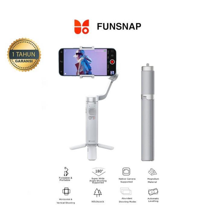 Jual Terlaris Funsnap Capture Pi Portable Phone Gimbal Stabilizer Face ...