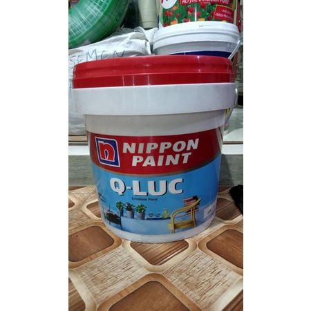 Jual Cat Tembok Nippon Paint Q Luc Kg Putih Shopee Indonesia