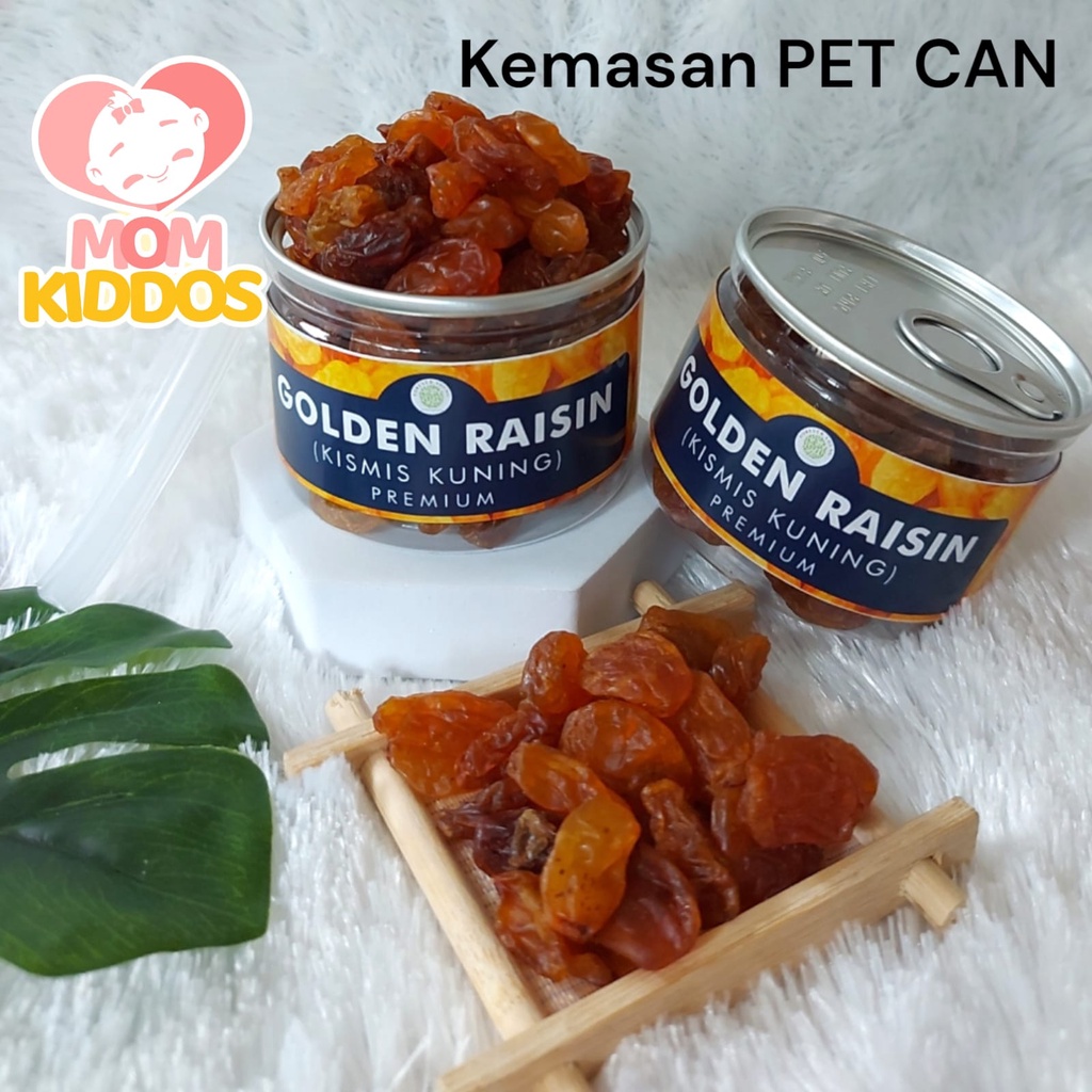 Jual Golden Raisin / Kismis Kuning Kualitas Premium (Kemasan PET CAN ...