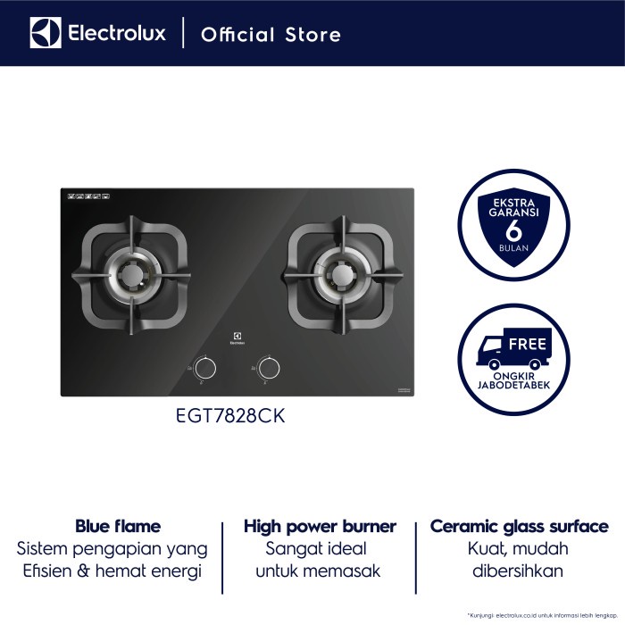 Jual Kompor Tanam Electrolux Egt Ck Egt Ck Egt Ck