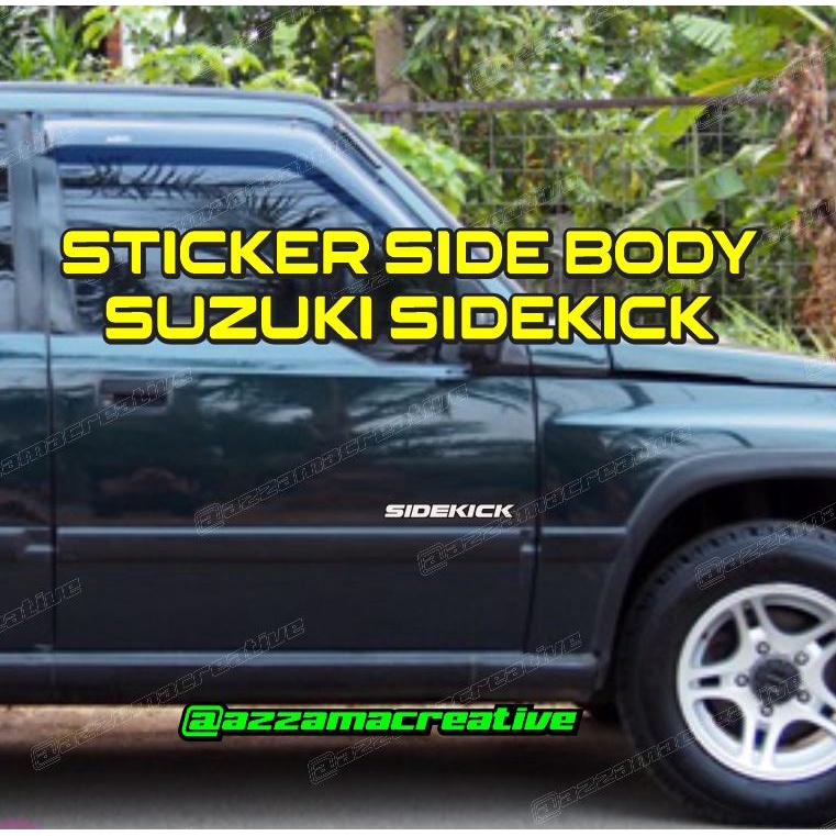 Jual Stiker Suzuki Sidekick side body Sticker | Shopee Indonesia