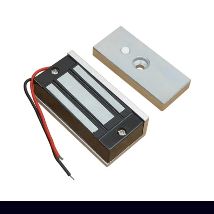 Jual Magnetic Lock Mini Mlock Door 60kg 100lbs / Kunci Pintu Magnet ...
