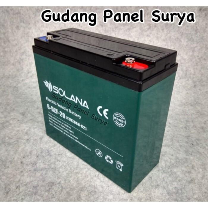 Jual Battery Aki Baterai Accu Solana V Ah Electric Vehicle Battery