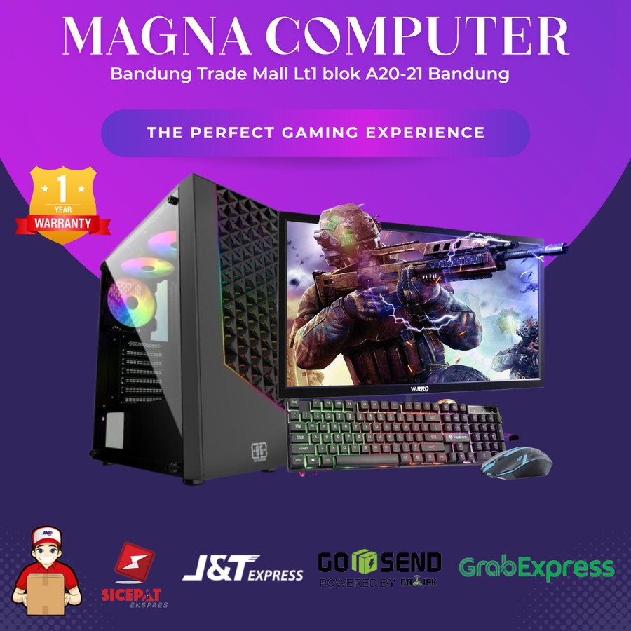 Jual pc game online ofline pc render core i7 vga ddr5 ram 8gb gaming