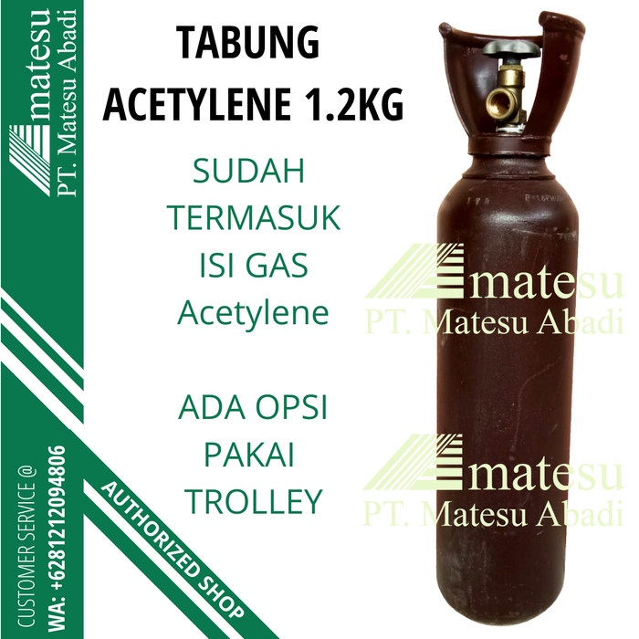 Jual Tabung Asetilin Acetylene 12 Kg Seamless Mweld Shopee Indonesia 