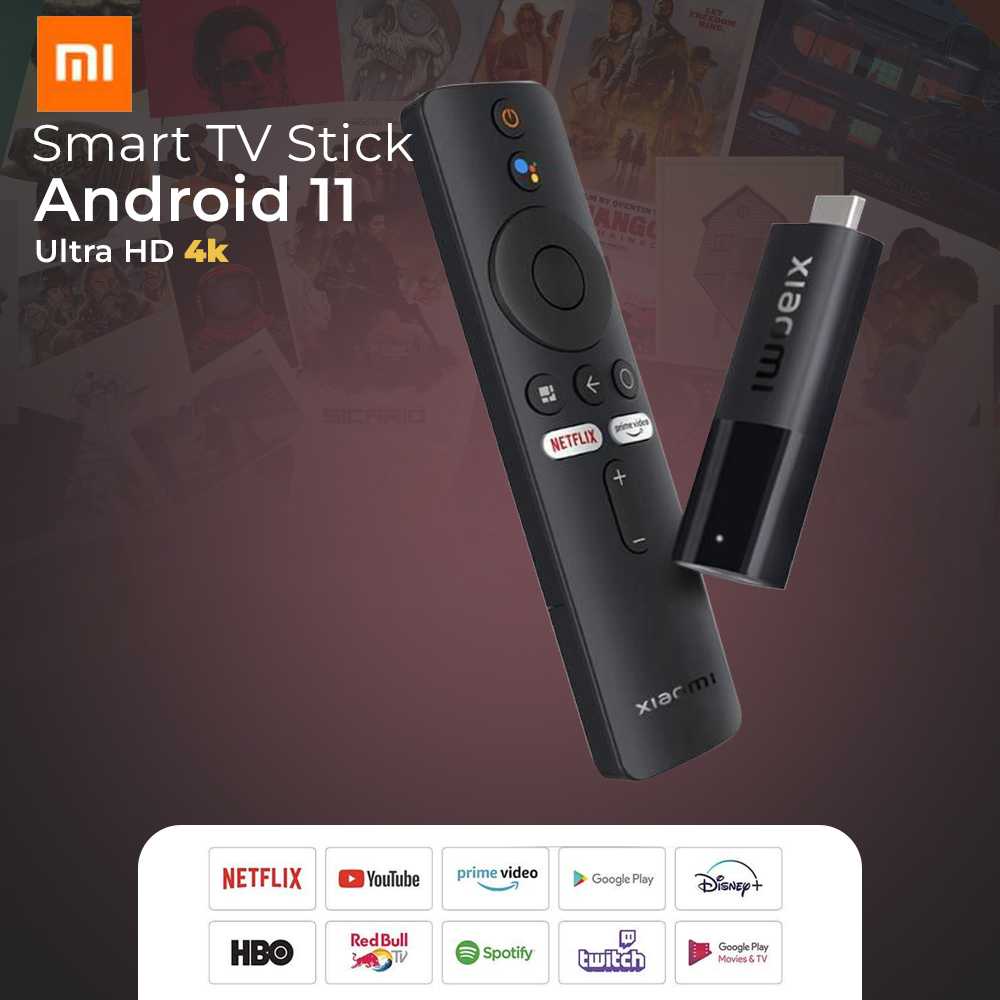 Jual Mi Smart TV Stick Chromecast Netflix Android 11 4K Quad-core ...