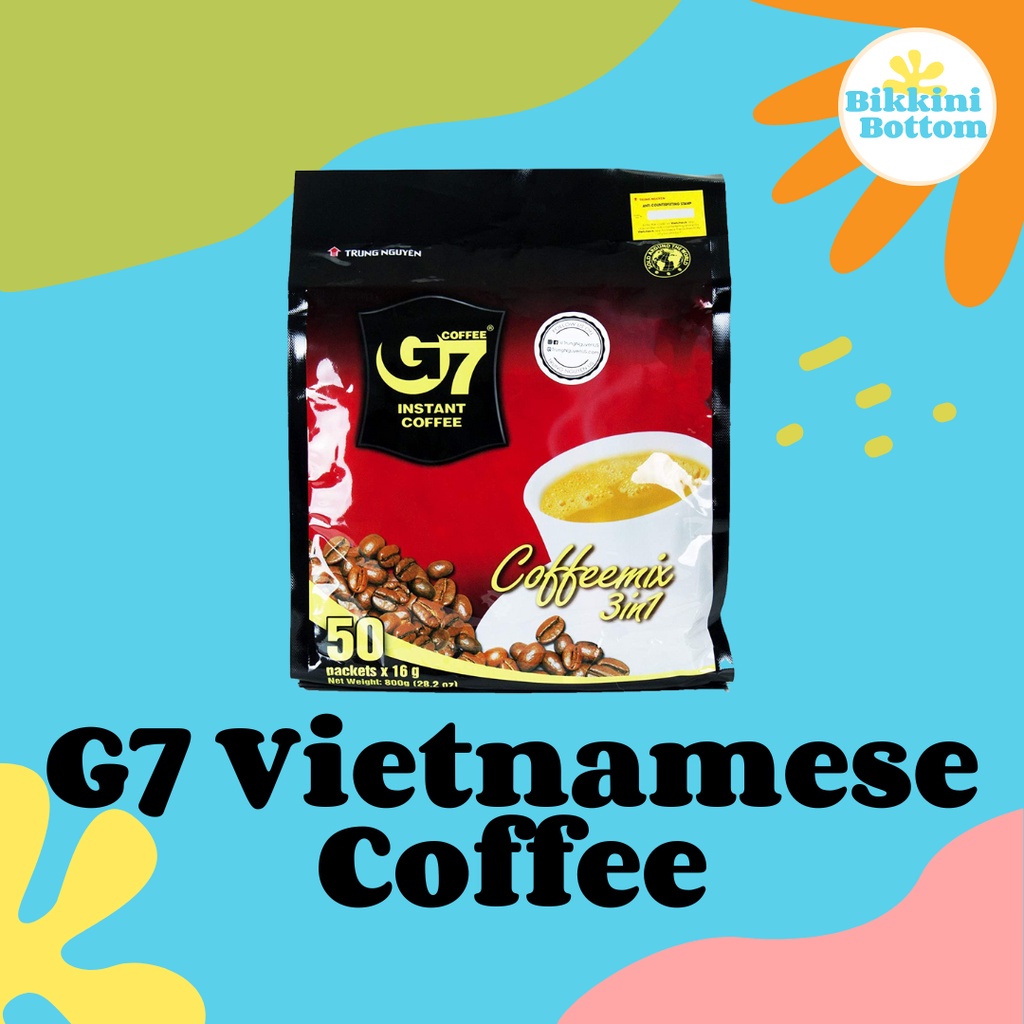 Jual Kopi Vietnam G7 Trung Nguyen isi 20 Sachet Shopee Indonesia