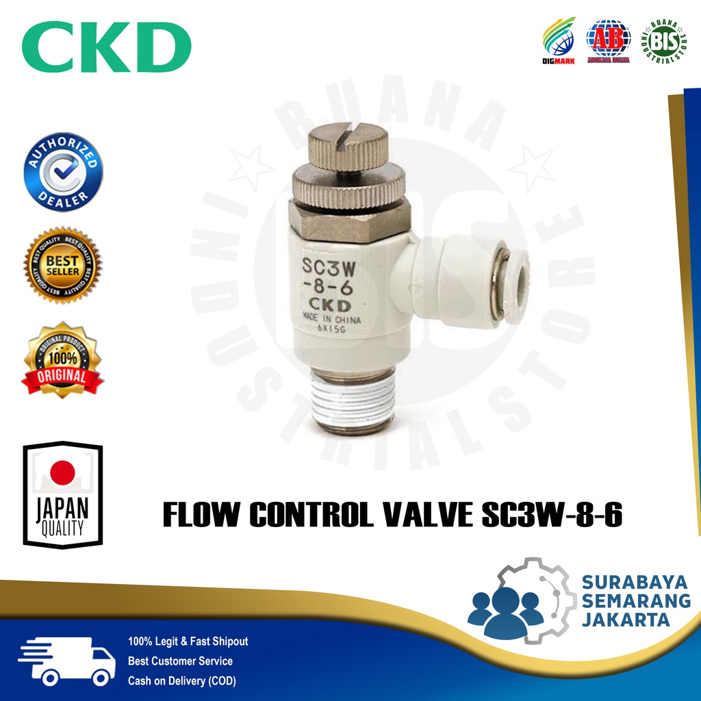 Jual CKD FLOW CONTROL VALVE SC3W86 Shopee Indonesia