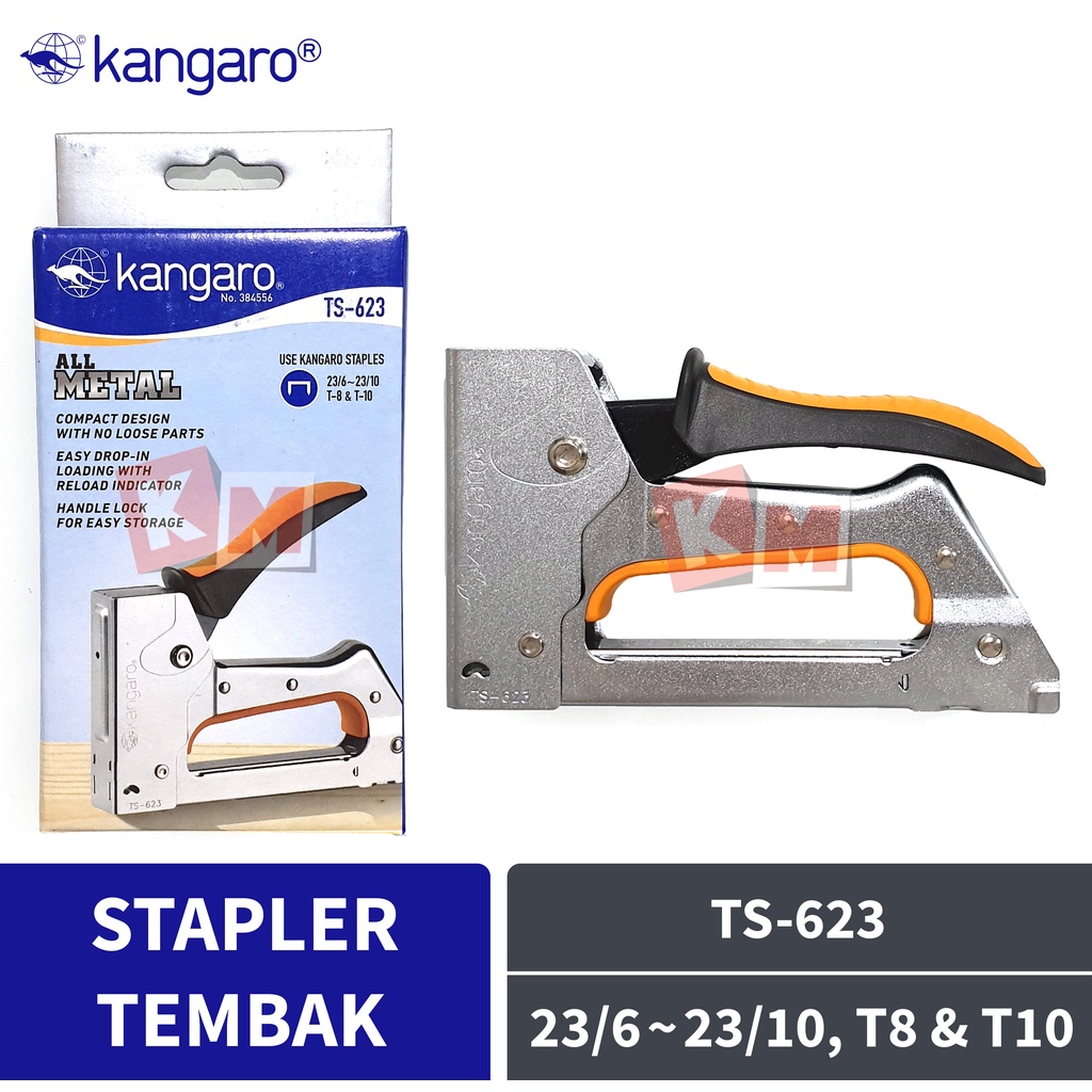 Jual Gun Tacker / Stapler Tembak Kangaro TS623 Shopee Indonesia