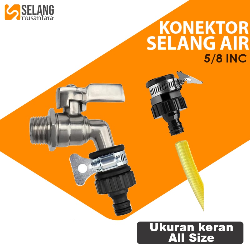 Jual Nusantara Konektor Selang Universal Konektor Selang Quick