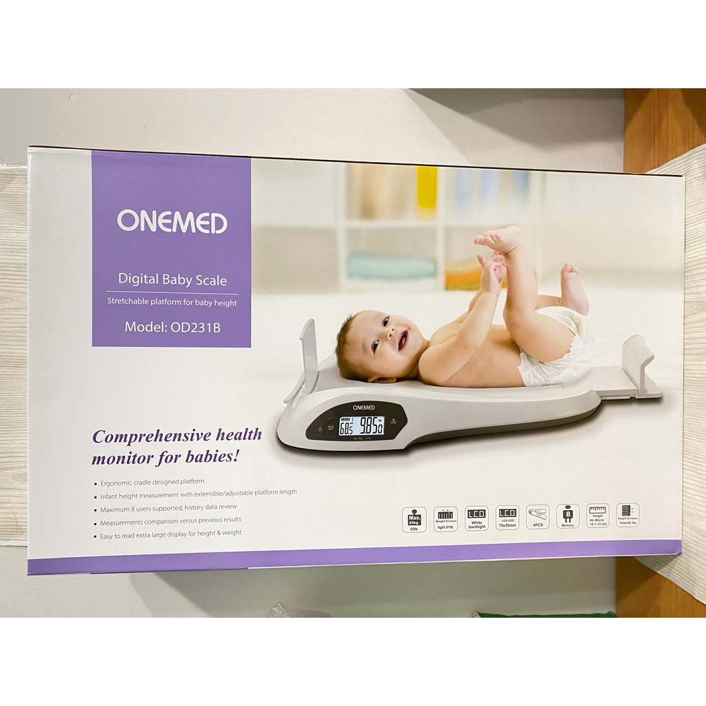 Jual Timbangan Bayi Digital OD 231B OneMed | Shopee Indonesia