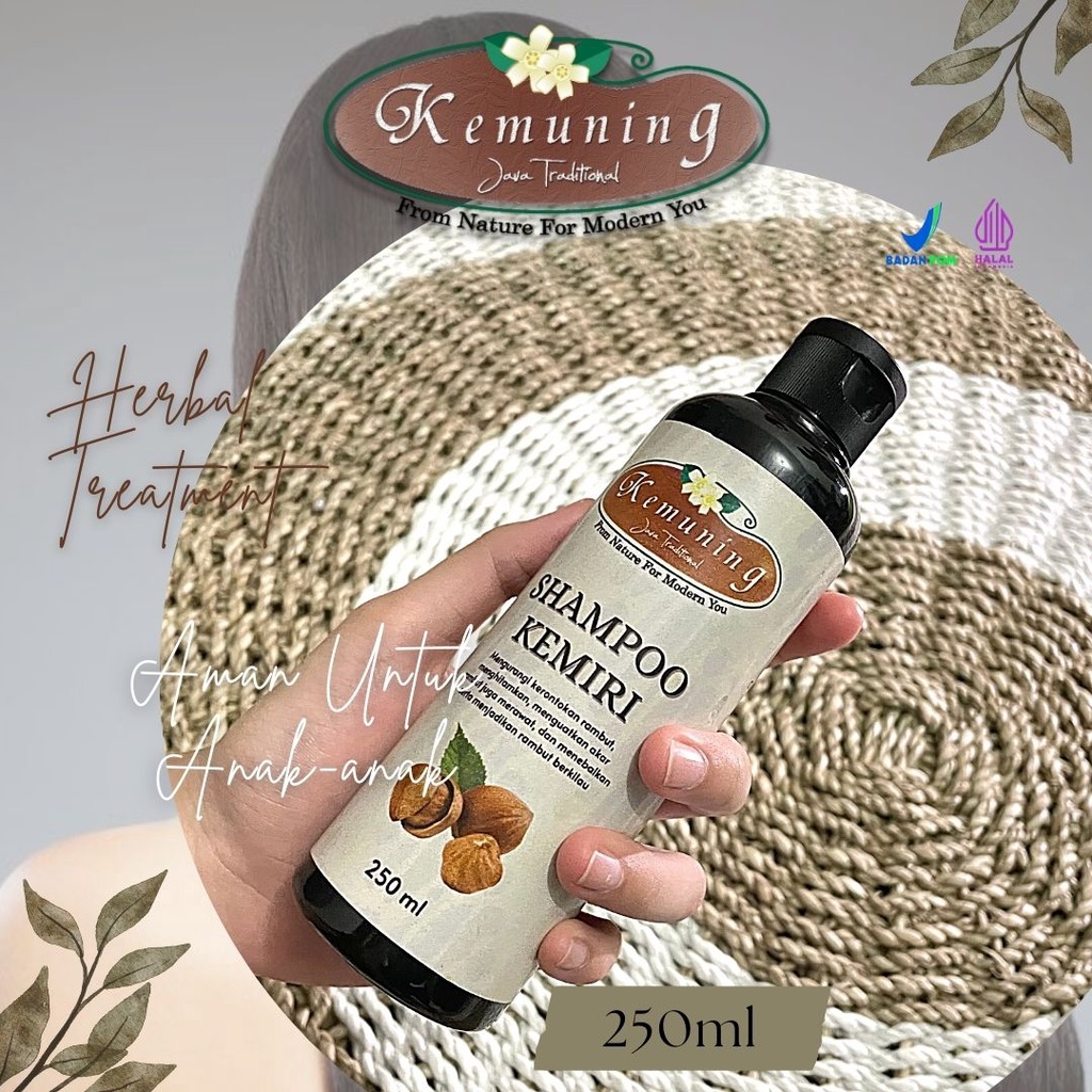 Jual Shampoo Kemiri Kemuning Java Tradisional Herbal 250ml Perawatan ...
