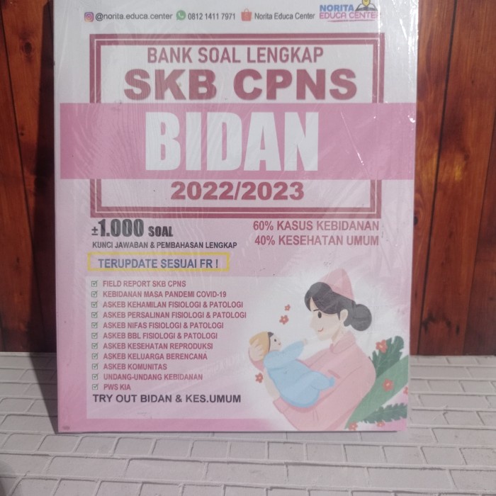 Jual Buku Drilling Soal Cpns Skb Bidan 2021 Terlengkap Harga Miring