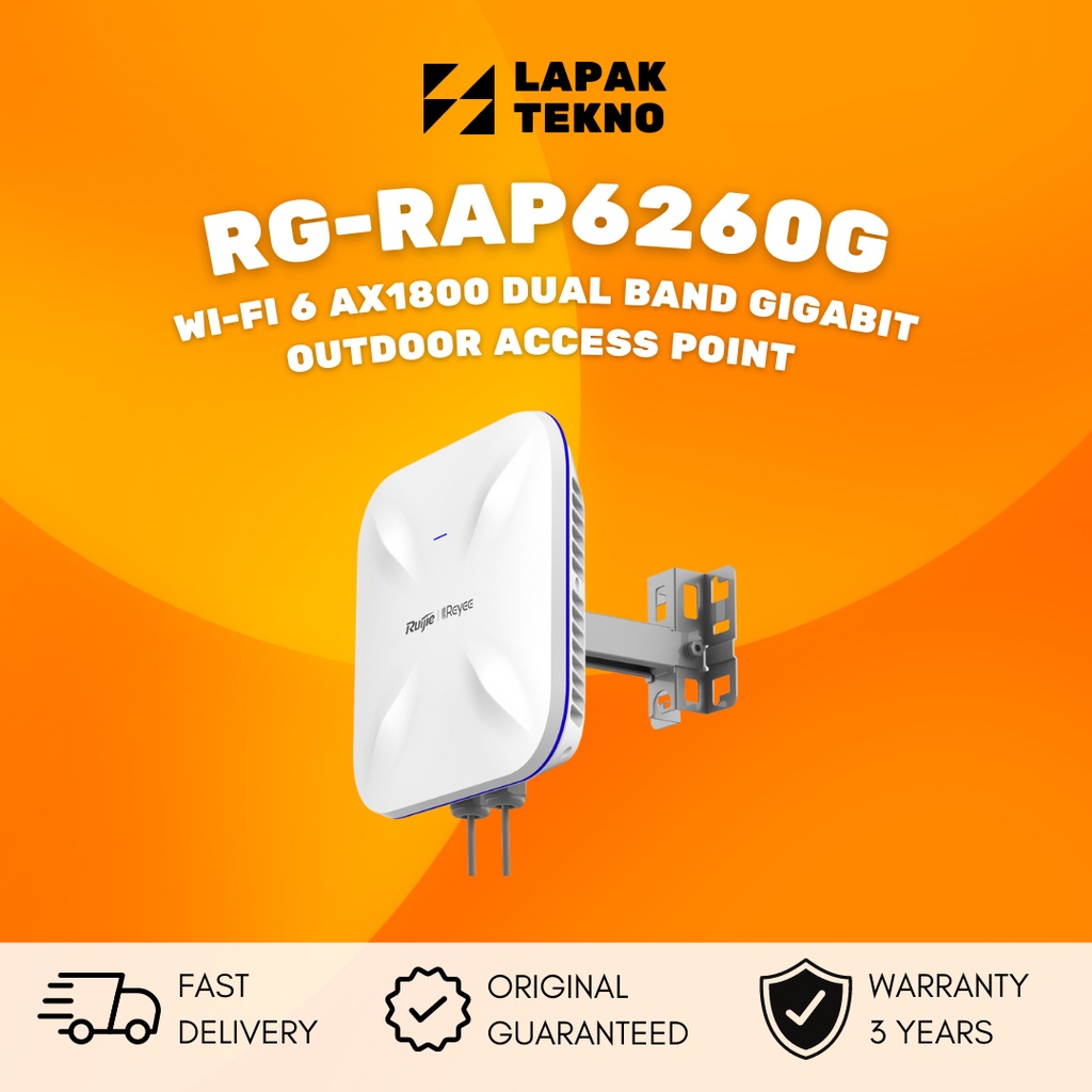 Jual Rg Rap6260g Ruijie Reyee Wifi6 Outdoor Access Point Shopee Indonesia